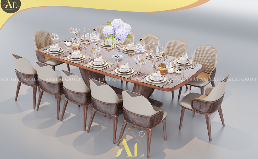 BÀN ĂN GỖ ÓC CHÓ 005