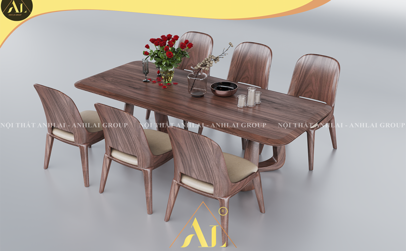 BÀN ĂN GỖ ÓC CHÓ 2025