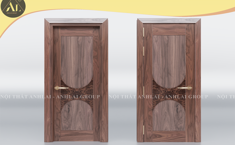 CỬA GỖ ÓC CHÓ 009