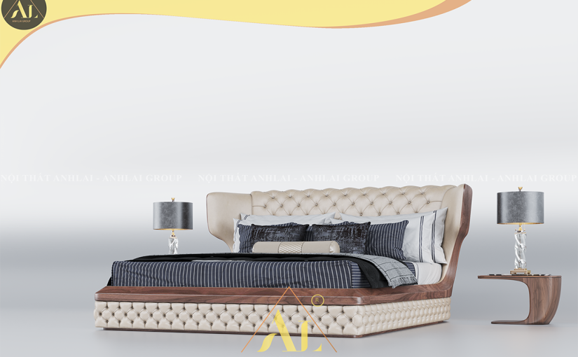 GIƯỜNG GỖ PHỐI DA 0015