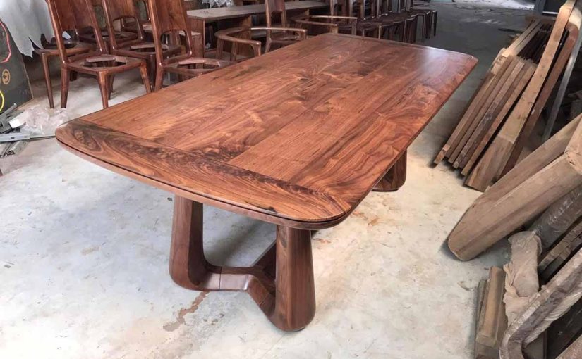 THI CÔNG NỘI THẤT GỖ ÓC CHÓ NHẬP KHẪU MỸ