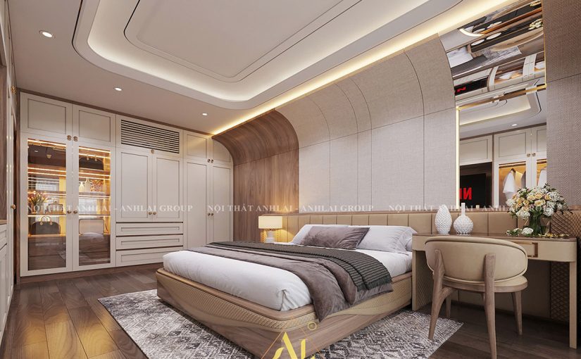 PHÒNG NGỦ GỖ SỒI