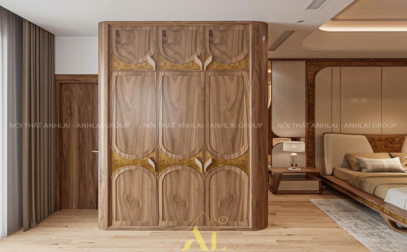 TỦ ÁO CÁNH GỖ 001218