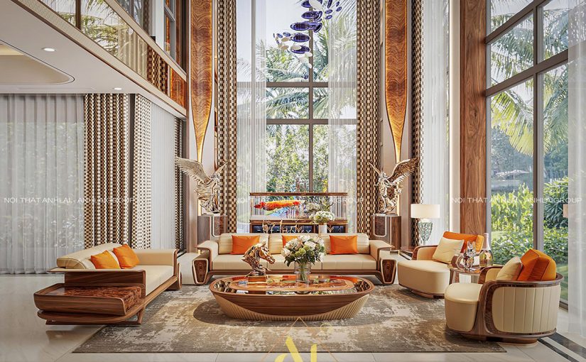 ANHLAI Furniture Giới Thiệu Villa Full gỗ Walnut Nhập Mỹ  của khách hàng 2026 do CTY ANHLAI Thiết Kế & Thi Công .