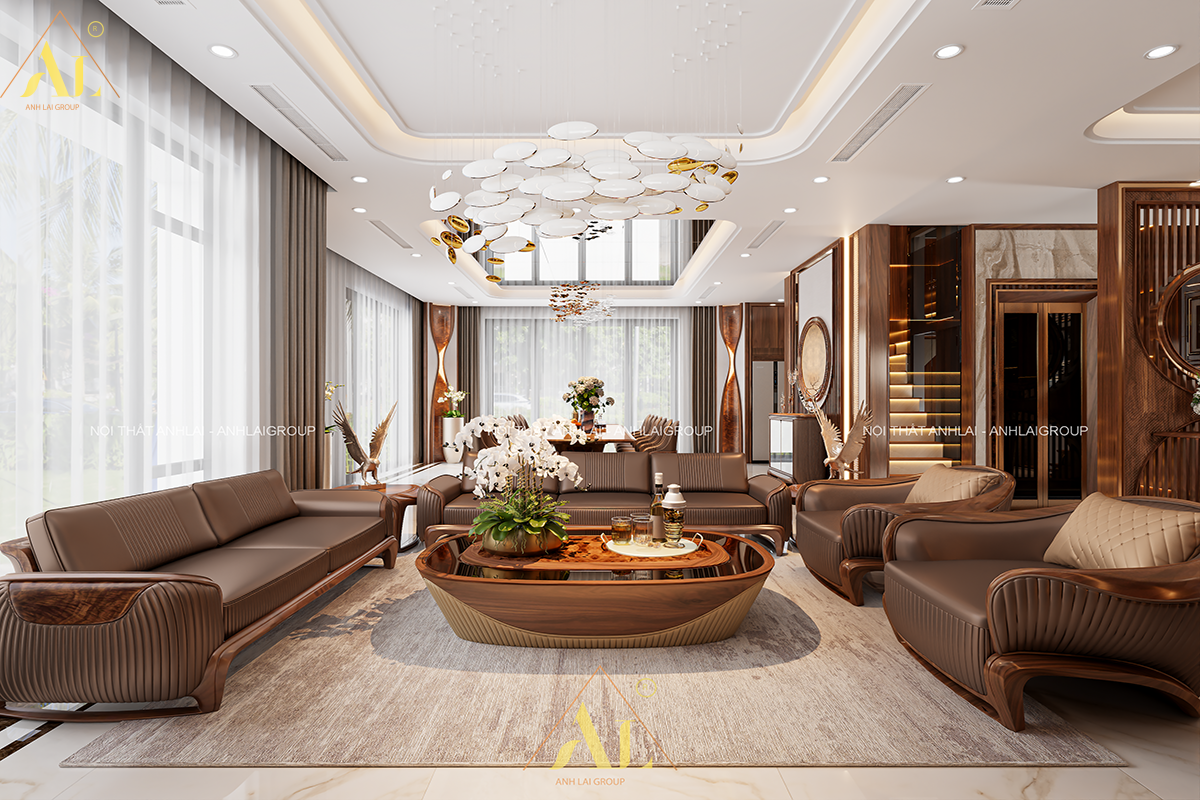 KIỆT TÁC NỘI THẤT GỖ ÓC CHÓ LUXURY 2026 Tại VILLA CASA ĐƠN LẬP 